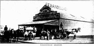F. E. RANDELL & CO - Kalgoorlie Branch