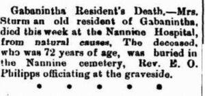 STURM - Meekatharra Miner 8 May 1915, page 2