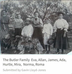 James BUTLER seated Centre