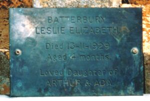 Leslie Elizabeth BATTERBURY - Photo Find a Grave