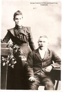 George Frederick LEIPOLD and Elizabeth nee THOMPSON
