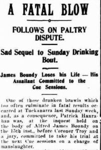 BOUNDY James - Truth 24 July 1909, page 8