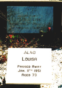 Louisa LUSH - Photo Find a Grave