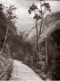 The road on the way to School