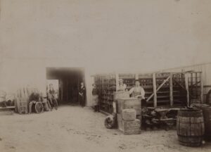 Tobias Store, stock pile - Photo SLWA