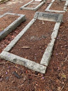 Annie Cecil's Grave in Karrakatta Cemetery Perth WA