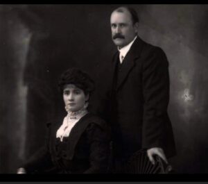Florence and Edward Sharland - Photo Julie Marshall