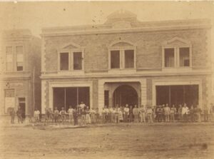 The Coolgardie Chambers, Bayley Street where James O. Oxley and Co. traded 1897 in Coolgardie, WA(pictured when completed in July 1895) - Photo Robyn Knight 