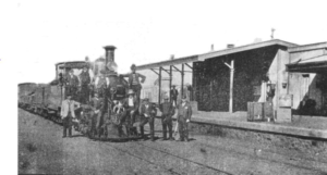 Mount Malcolm railway station - Photo SLWA