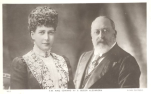King Edward and Queen Alexandra - Photo SLWA