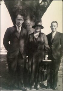 Gerald Patrick Donovan, Ann (Annie) Teahan and James Henry (Jim) Donovan.