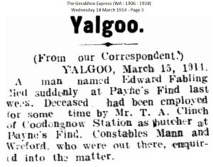 Edward John FABLING