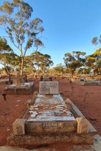 Bryce Cecil 'Dutch' Clark - Kalgoorlie cemetery - photo Danelle Warnock