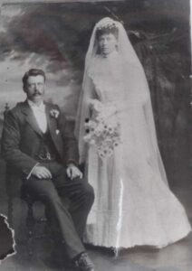 Wedding of George Jessop to Margaret Steedman Kalgoorlie 1900 - Photo Ancestry.com