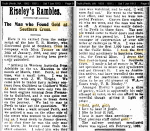 The Truth - Perth 7 June 1913