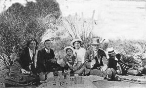 A Picnic Party at Lancefield 1910 - Photo SLWA