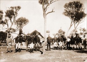 Coolgardie Police Camp 1896 - Photo SLWA