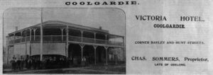 Victoria Hotel Coolgardie 1896