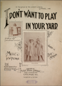 levysheetmusic.mse.jhu.edu 105.077-I don’t want to play in your yard/Levy Music Collection