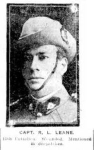 Capt R L Leane