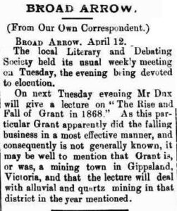 Kalgoorlie Miner 14 April 1899, page 2