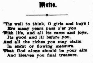 Our Children of the West Motto
