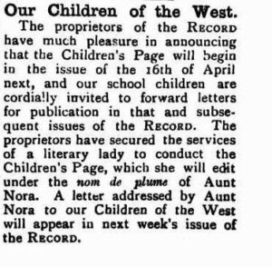 W.A. Record 2 April 1904