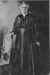 Mrs Margaret Cole (nee Grady) mother to the 'clan'.