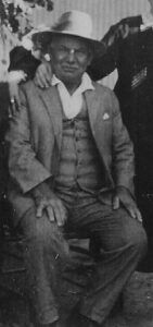 James Jabez 'Jabe' Willis in old age - Photo Ancestry.com