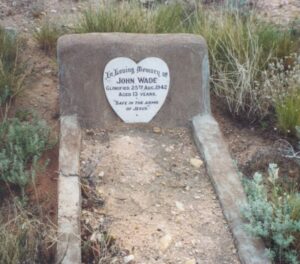 John Wade – Mt Margaret Cemetery- Photo Find a Grave