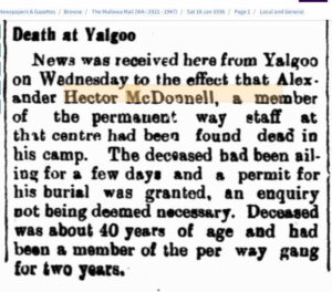 The Mullewa Mail (WA : 1921 - 1947) View title info Sat 18 Jan 1936 Page 1 