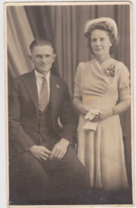 Thomas Main Wright & Elsie Amelia 'Emily' Wright nee Salmon.