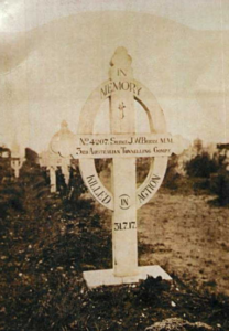 War Grave of Sergeant James Webster Berry - Image Peter Davidson