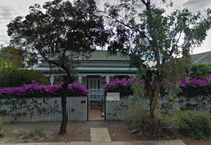 The former Brooks family home at 16 Victoria Street, Kalgoorlie - Google photos