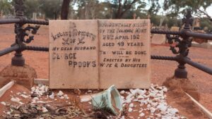 George Brooks -Kalgoorlie Cemetery - Photo Danelle Warnock