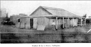 Walker and Co's Store Nullagine and interior of store.