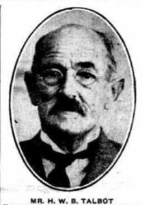H. W. B. Talbot,