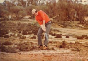 Mike Duggan playing a shot somewhere off the edge of the fairway (Mike Duggan)