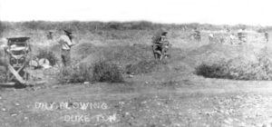 Dry blowing at Duketon WA 1898- Photo SLWA