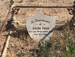 Joseph Price, Yalgoo Cemetery - Photo Find a Grave