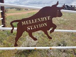 Mellenbye Station Gate - Photo The West Australian