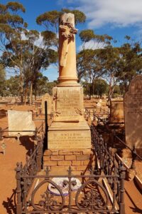 Grave of John Reside - Kalgoorlie Cemetery - Photo Danelle Warnock