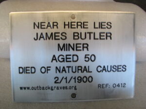 Plaque - outbackgraves.org