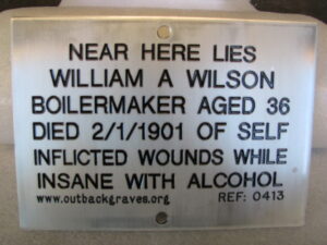Plaque - outbackgraves.org