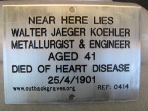 Plaque - outbackgraves.org