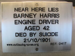 Plaque - outbackgraves.org