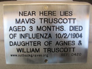 Plaque - outbackgraves.org
