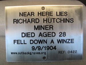 Plaque - outbackgraves.org