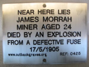 Plaque - outbackgraves.org