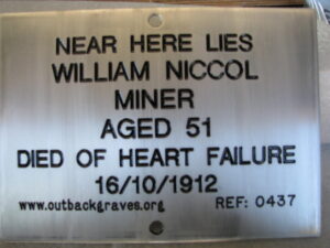 Plaque - outbackgraves.org